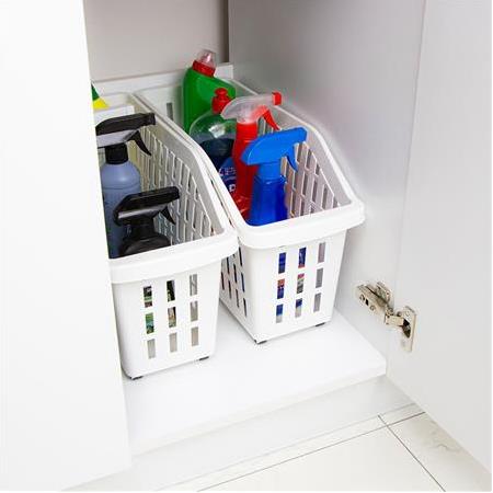 DecoBella 13 Lt. Tekerlekli Düzenleyici Sepet