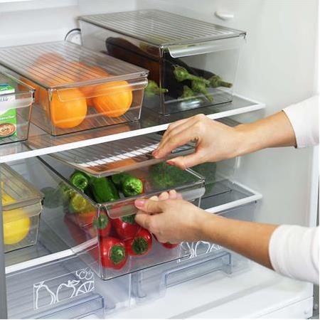 DecoBella PET Buzdolabı Düzenleyici Kapaklı (XL)