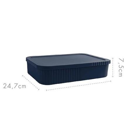 DecoBella 6 L Kapaklı İnce-Geniş Kutu