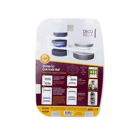 DecoBella Dolap İçi Çok Katlı Raf