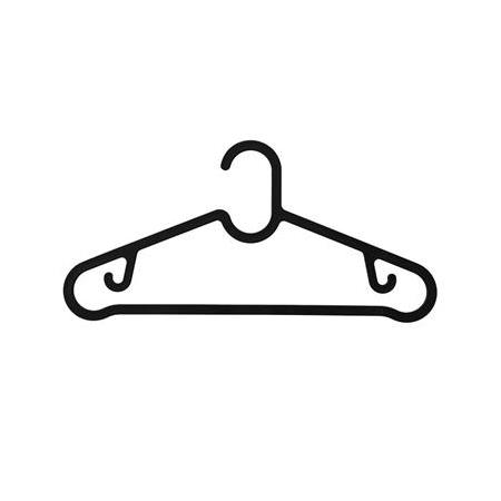 DecoBella Slim Plastik Elbise Askı 10'lu